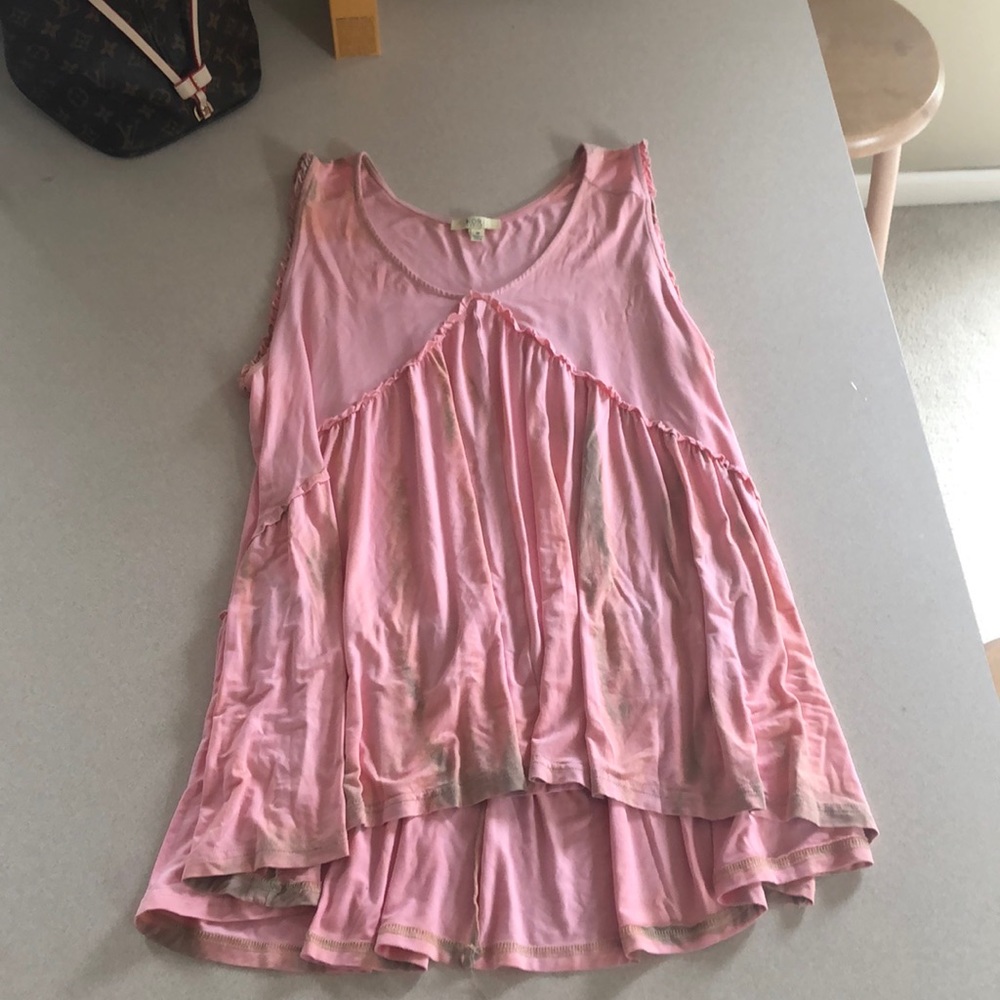 KORI bleached to style tank